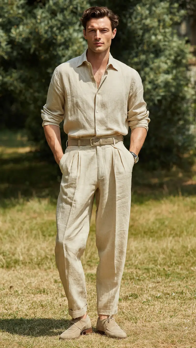12 Quiet Luxury Men Summer Styles That Actually Look Expensive 10 The Monochrome Neutral