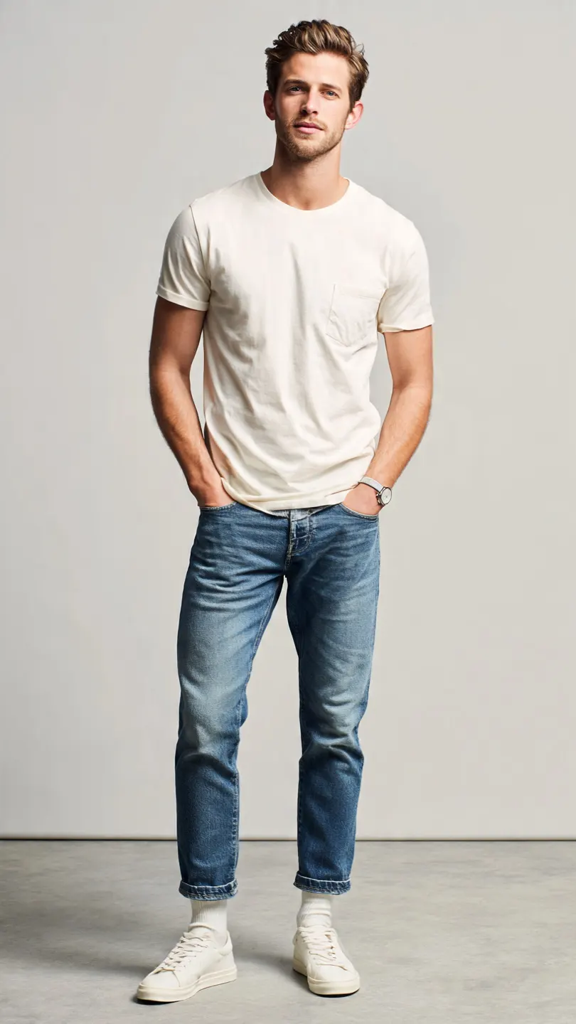 11 Men's Summer T-Shirts That Actually Deserve Space in Your Wardrobe 12 The Pocket Tee — Small Detail, Big Earns