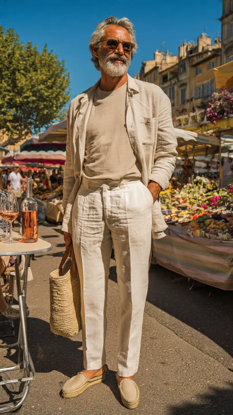 France Outfits: 9 Chic Looks You'll Want to Copy 9 The Provence Market Morning — Relaxed, Warm, Rooted