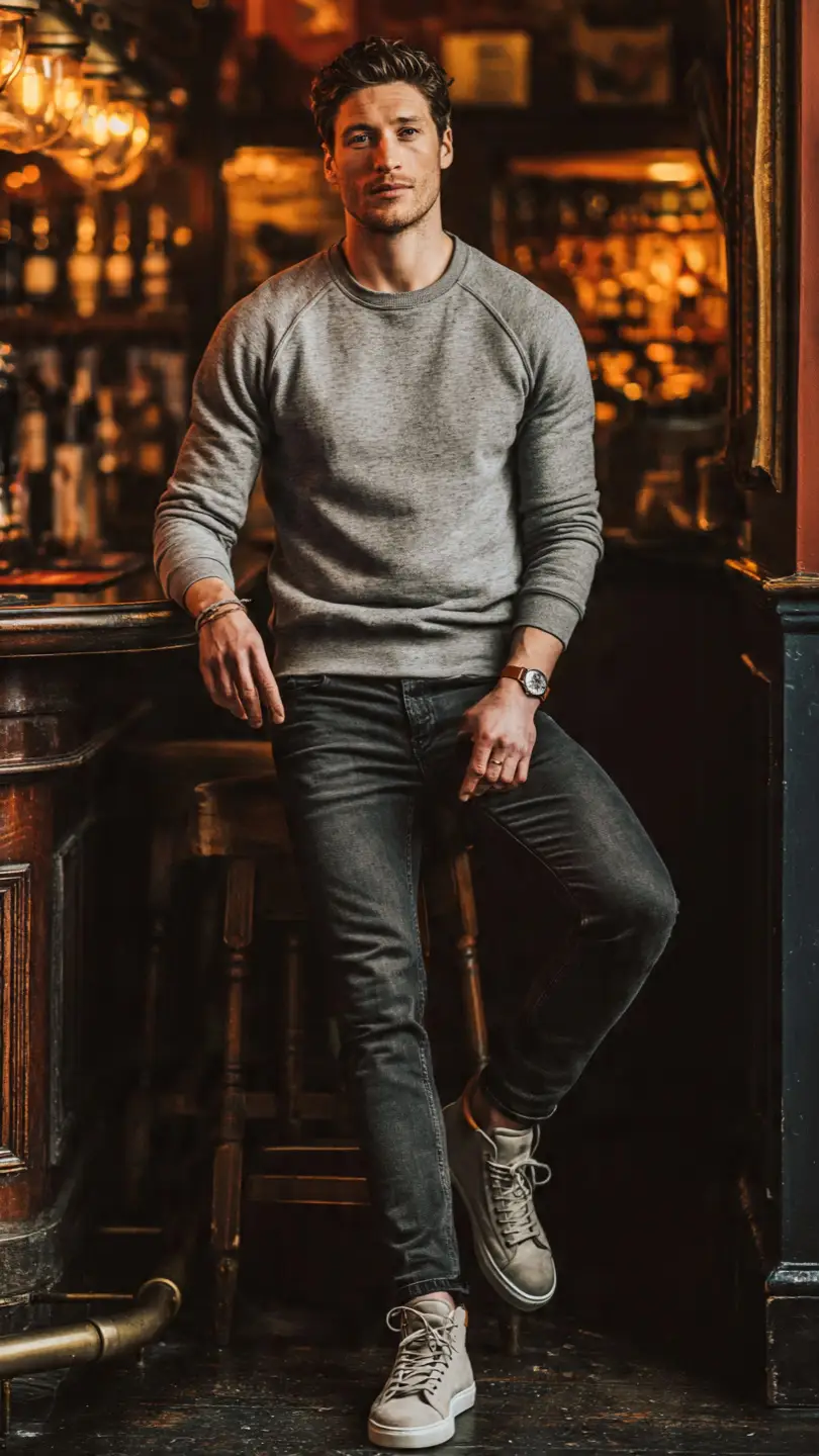 Men's World Cup Outfits That Score Big on Style 17 The Pub Watch Party Fit — Classic British Energy