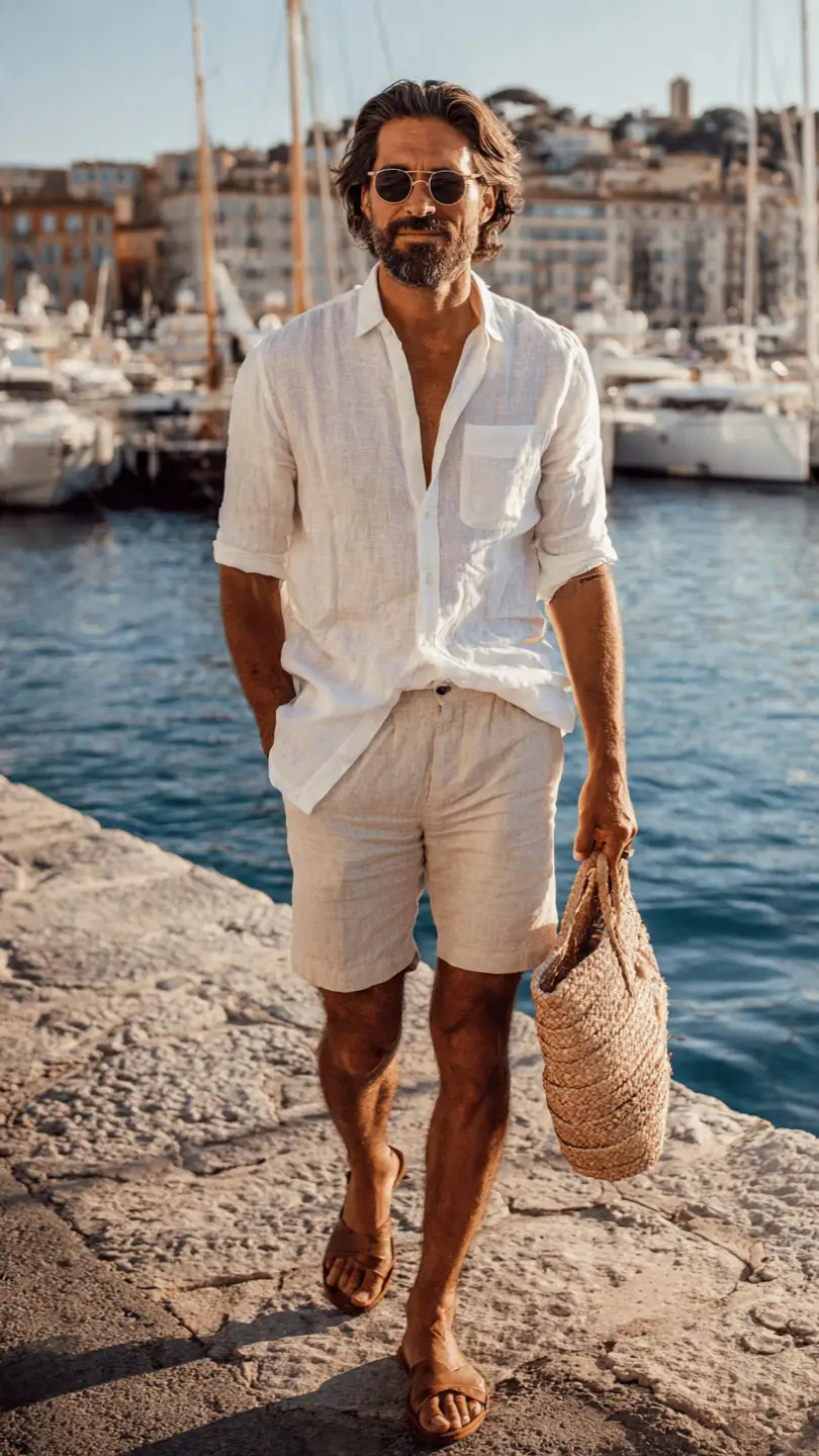 France Outfits: 9 Chic Looks You'll Want to Copy 4 The Riviera Day Outfit — Mediterranean Done Right