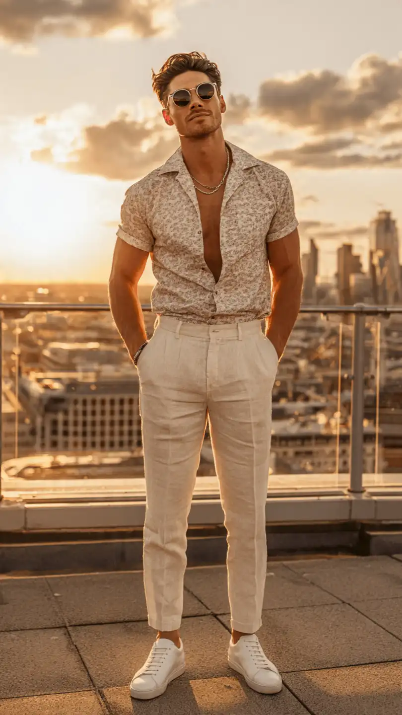 London Outfits for a Stylish Trip to the City 8 The Rooftop Bar Summer Outfit ☀️ — London Heat, Handled