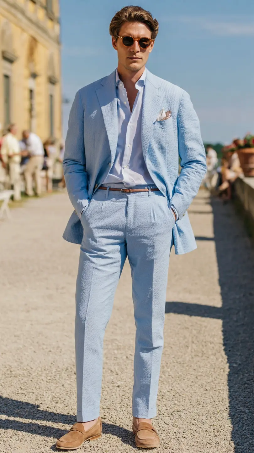 9 Men Summer Jackets Ideas That Keep You Cool 9 The Seersucker Jacket
