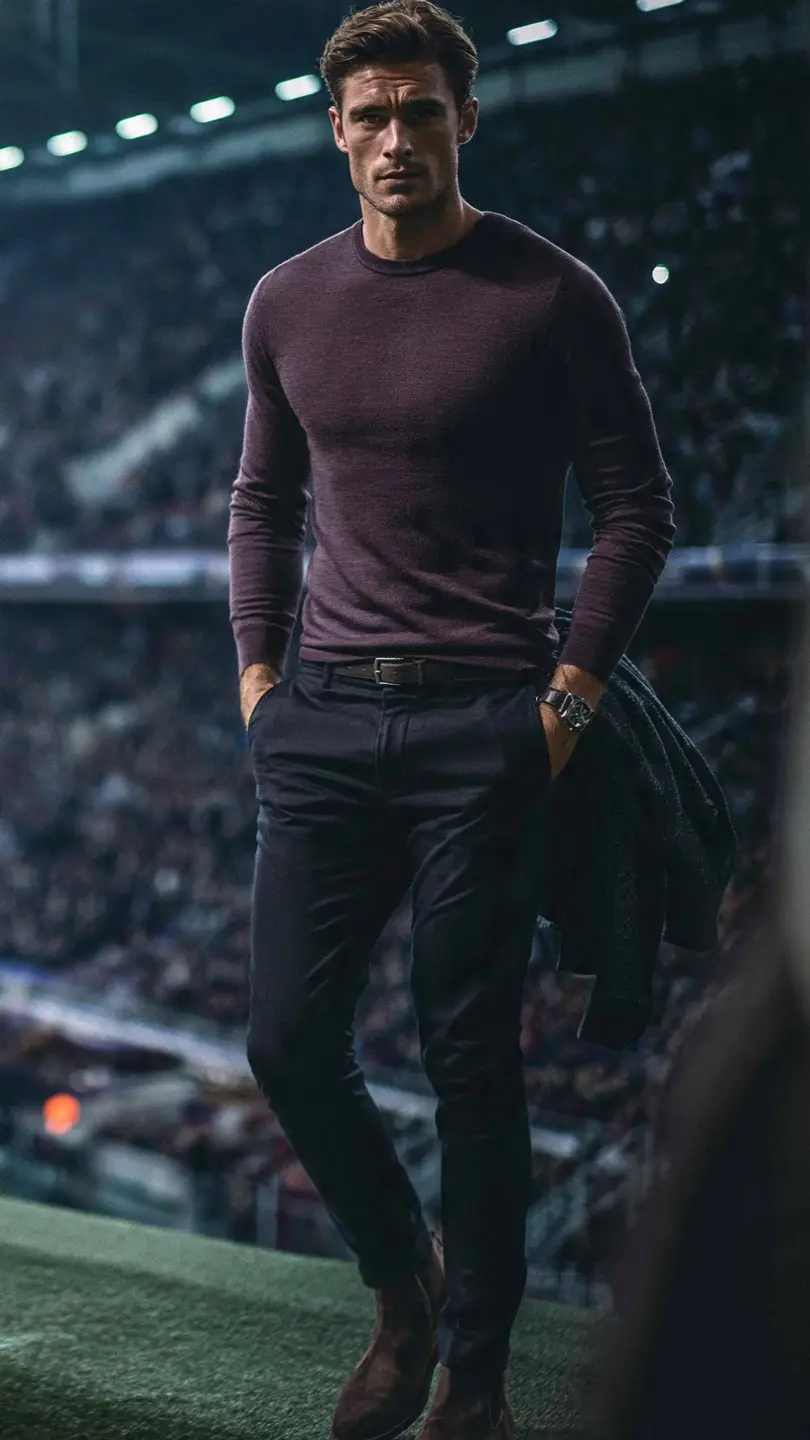 Men's World Cup Outfits That Score Big on Style 11 The Semi-Final Night Outfit — When the Stakes Are High