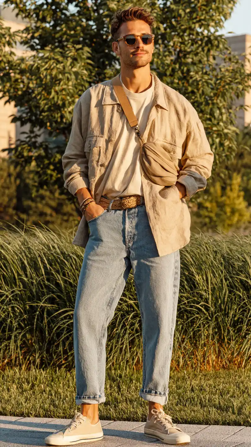 9 Men Summer Jackets Ideas That Keep You Cool 11 The Shacket