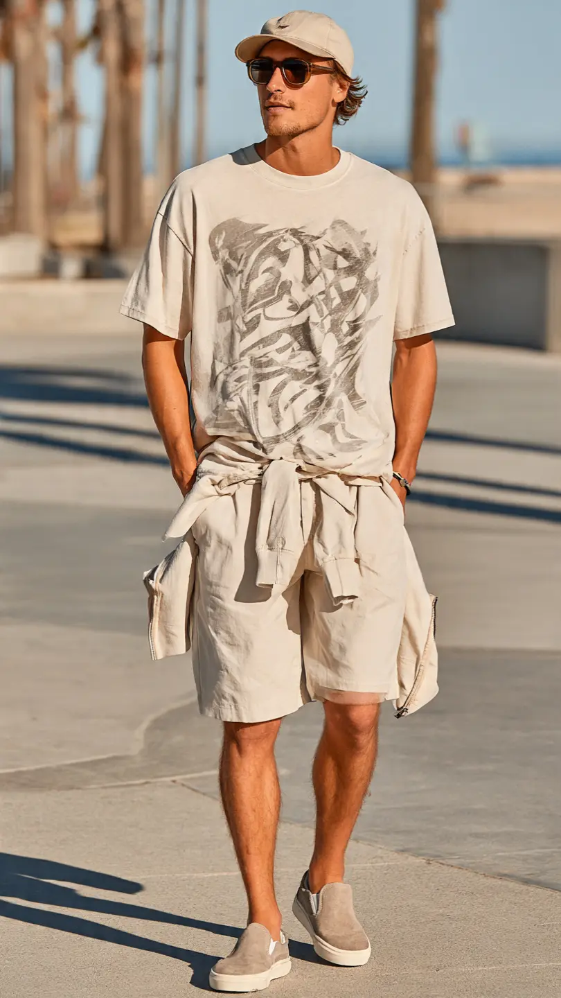 Men Summer Beach Outfits That Beat the Heat 7 The Surf-Influenced Street Edit