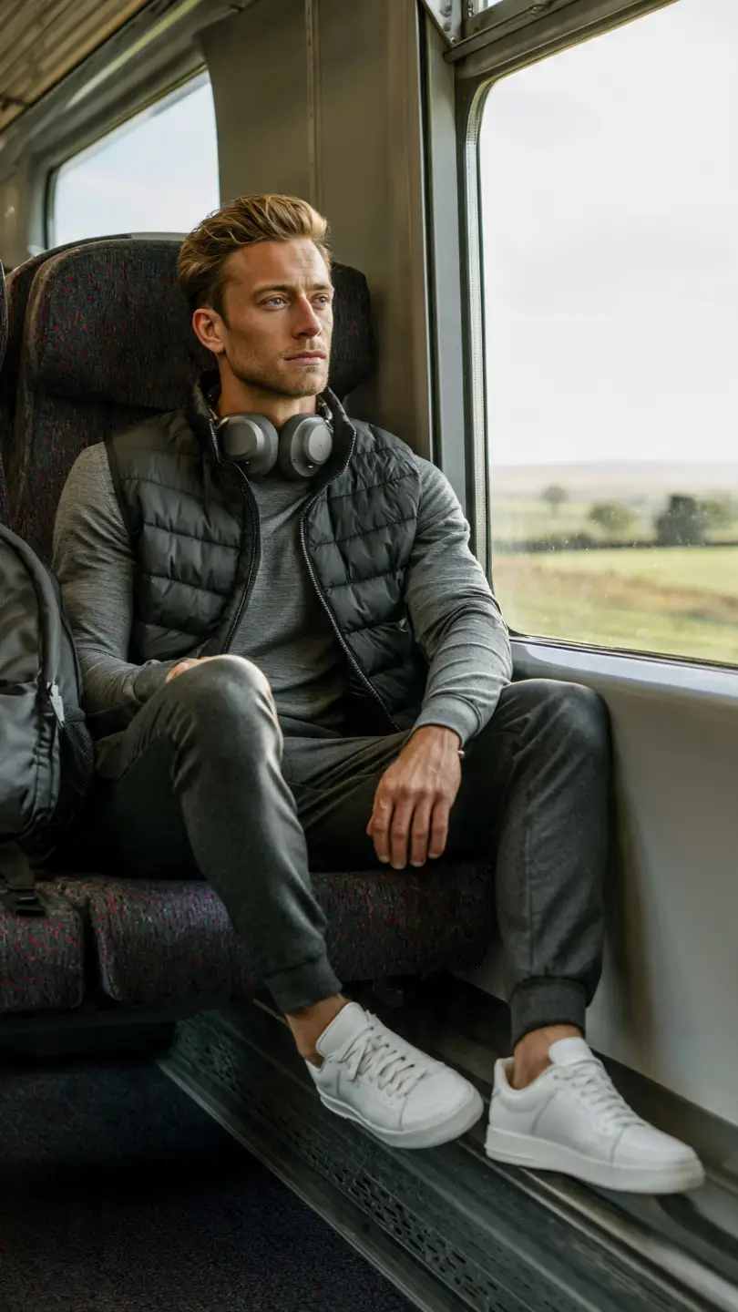 England Outfits That Feel Chic, Classic & Effortless 14 The Train Journey Outfit — Long Distance, Still Pulled Together