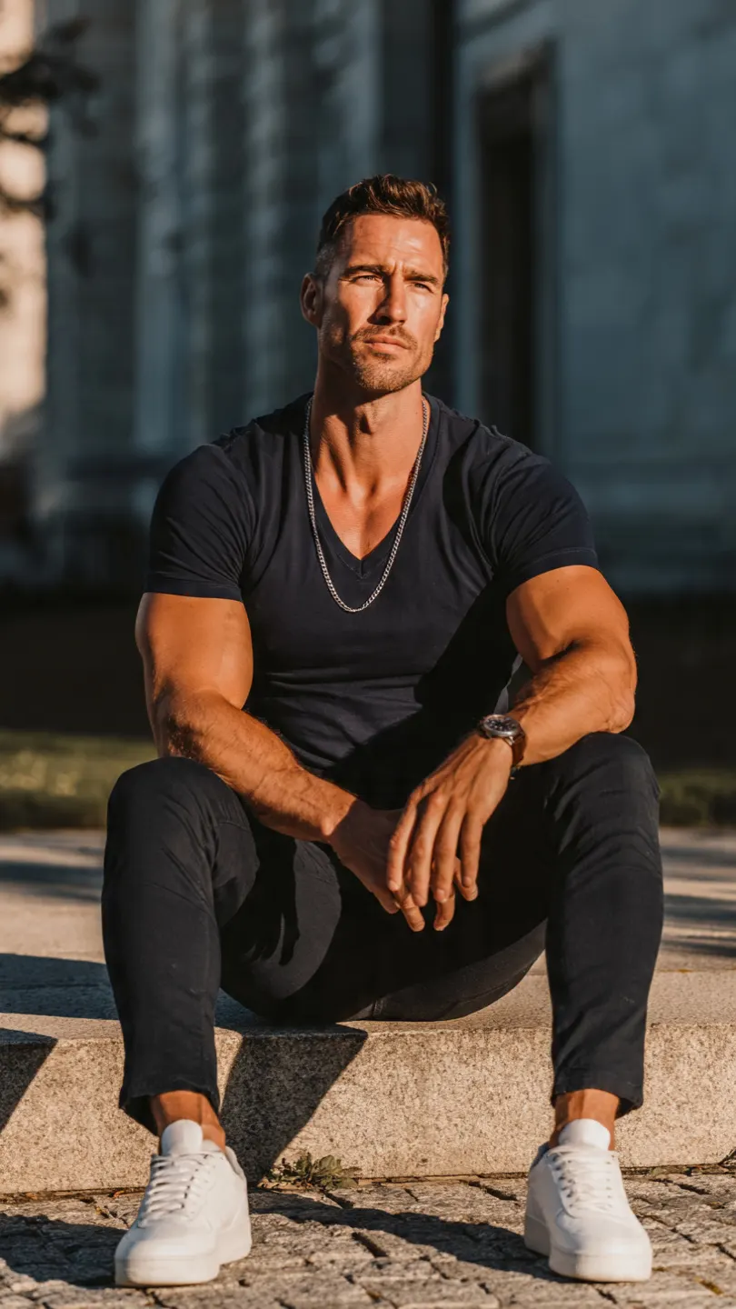 11 Men's Summer T-Shirts That Actually Deserve Space in Your Wardrobe 10 The V-Neck Tee
