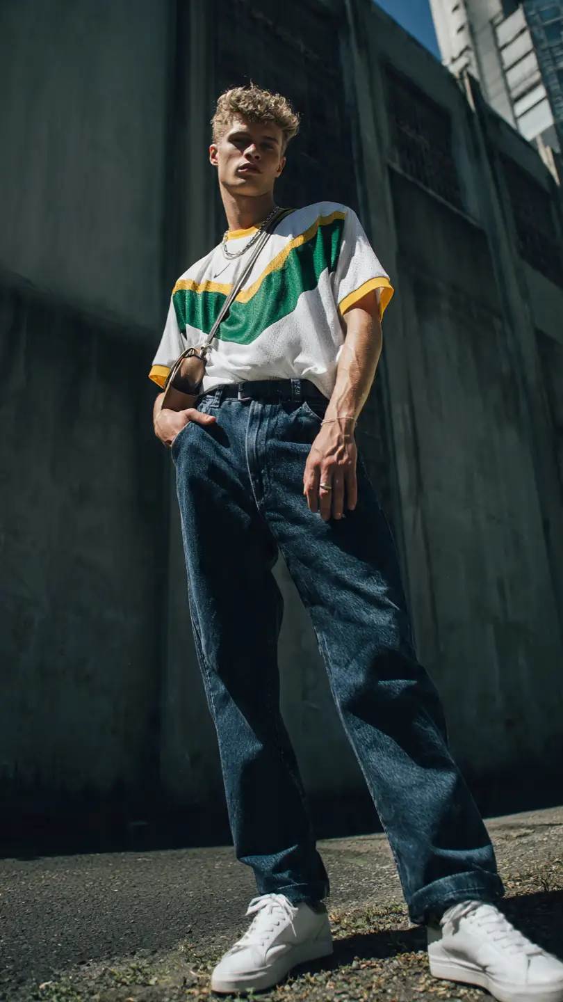 Men's World Cup Outfits That Score Big on Style 18 The Vintage Football Aesthetic — Retro Kit, Modern Cut