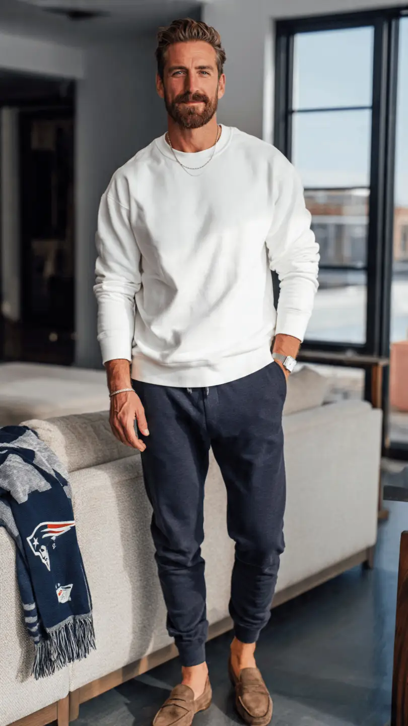 Men's World Cup Outfits That Score Big on Style 6 The Watch Party Host Fit — Sharp Without Trying Too Hard