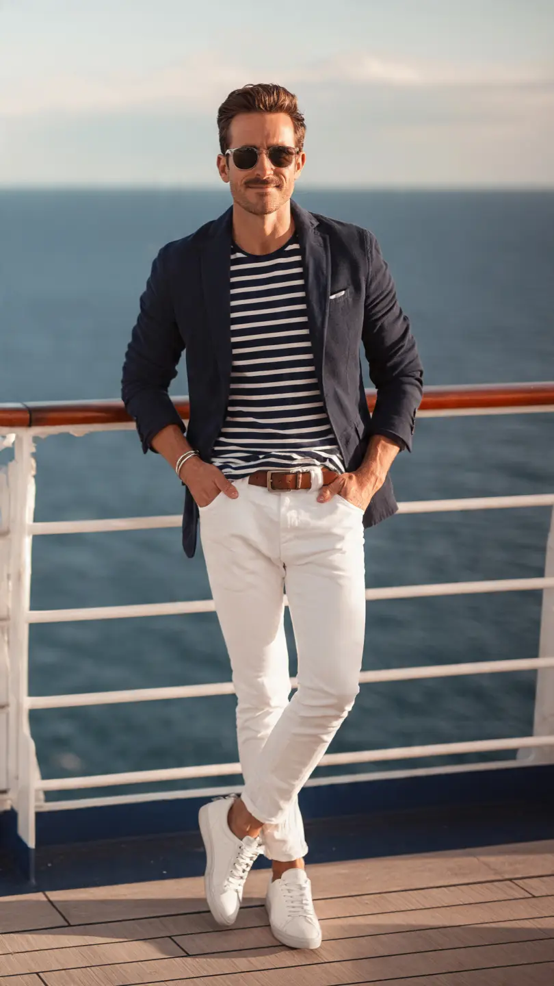 Cruise Outfits for Men: From Deck to Dinner 7 The Yacht Club — Nautical Without the Costume