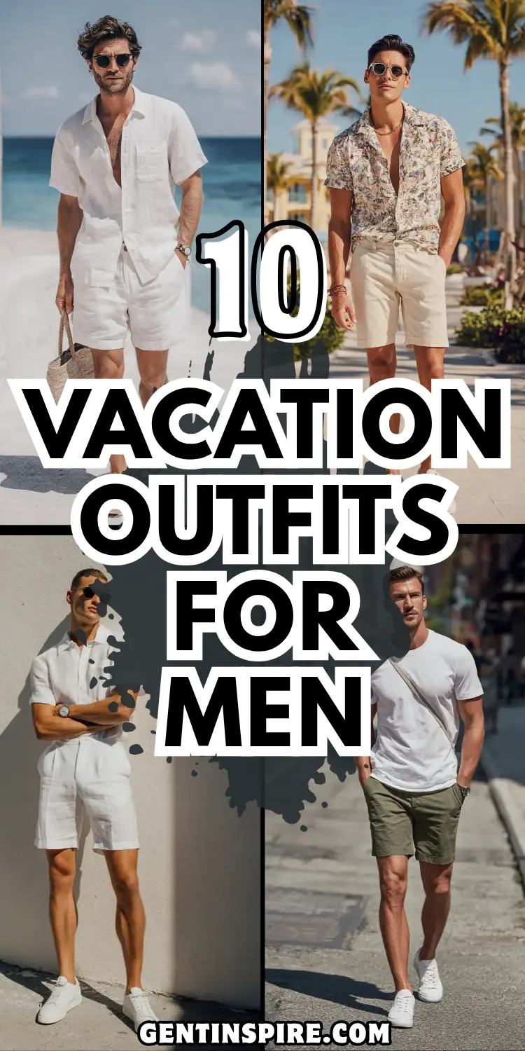 Vacation Outfits for Men for Every Travel Plan 2 Vacation Outfits
