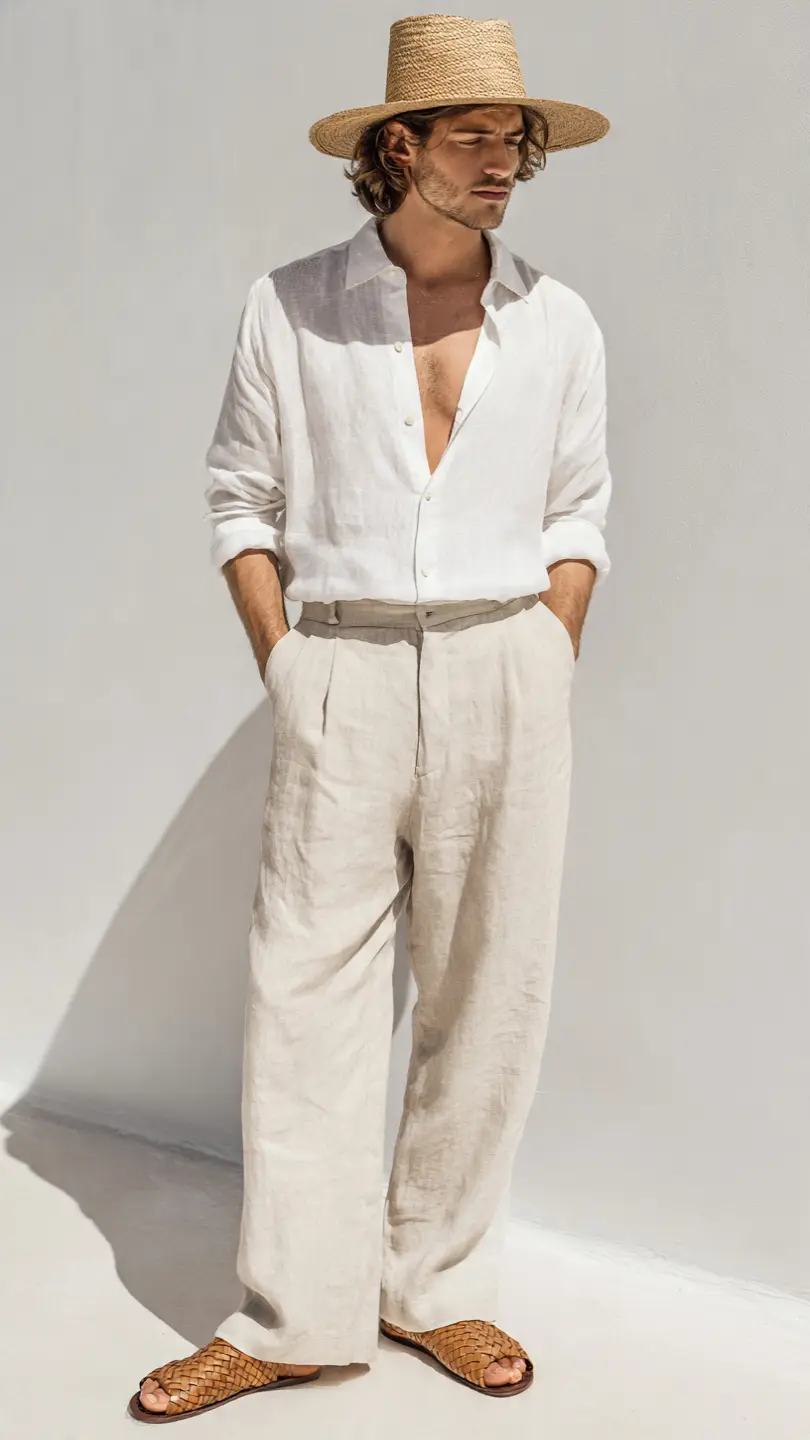 Which Men’s Summer Shoes Make You Look Instantly More Stylish? 10 Woven Leather Sandals — The Texture Play