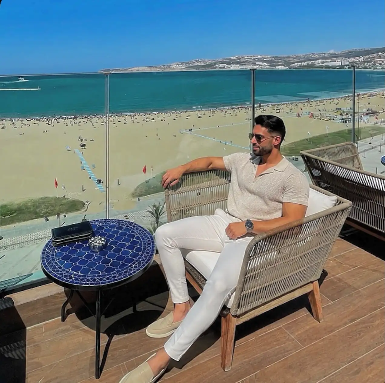 20 Men Summer Date Outfits, From Coffee Runs to Dinner Dates 9 hamza ouahabi 1783719535