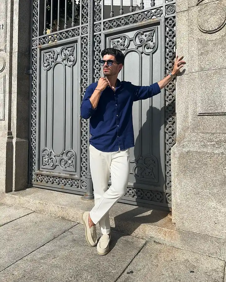 20 Men Summer Date Outfits, From Coffee Runs to Dinner Dates 5 luis.almeidadefreitas 1750444406