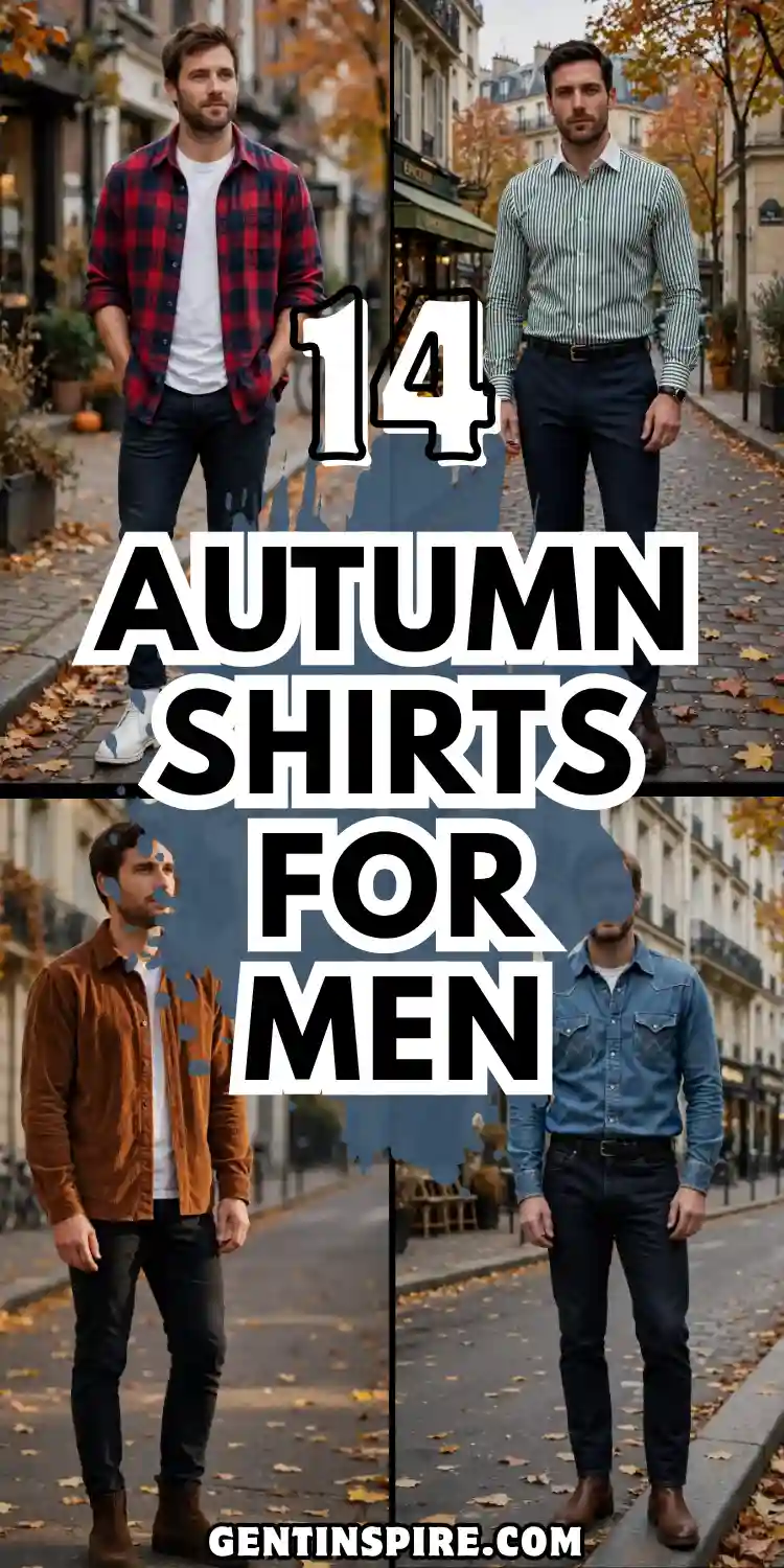 14 Autumn Shirts for Men That Elevate Every Outfit 1 Autumn Shirts for Men