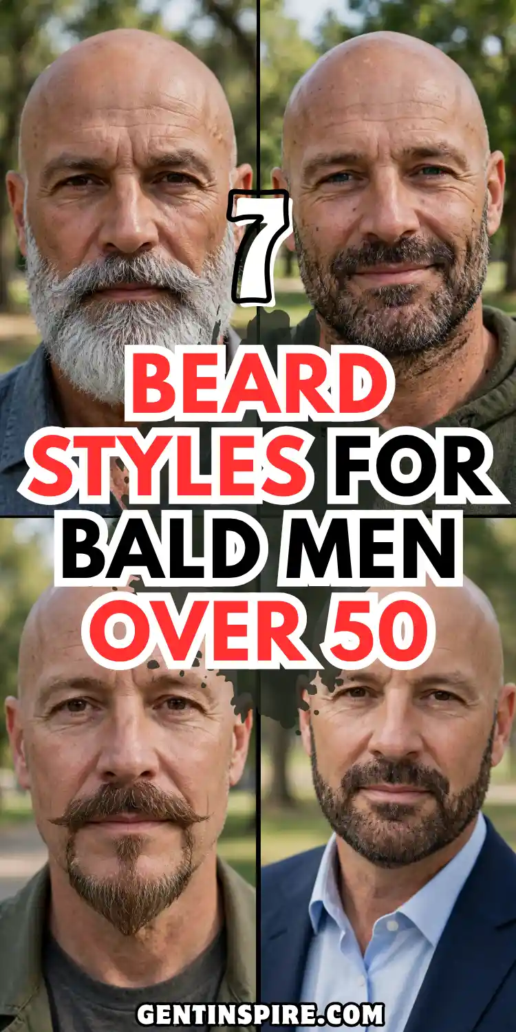 Beard Styles for Bald Men Over 50