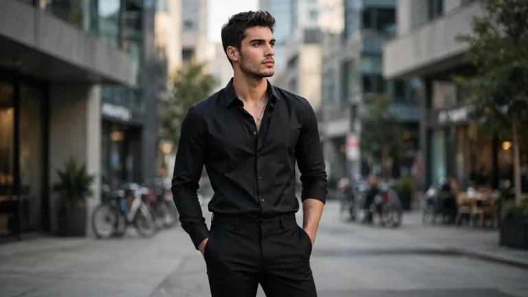 Black Shirts Outfit Ideas
