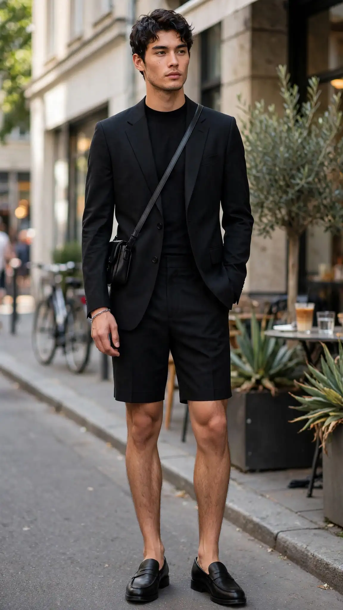 Summer Goth Outfits: 14 Ideas That Feel Cool & Edgy 13 Black Shorts Suit