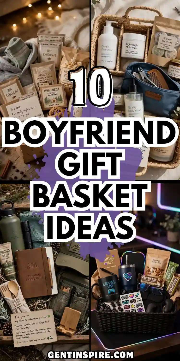 Boyfriend Gift Basket Ideas He’ll Actually Love 1 Boyfriend Gift Basket Ideas