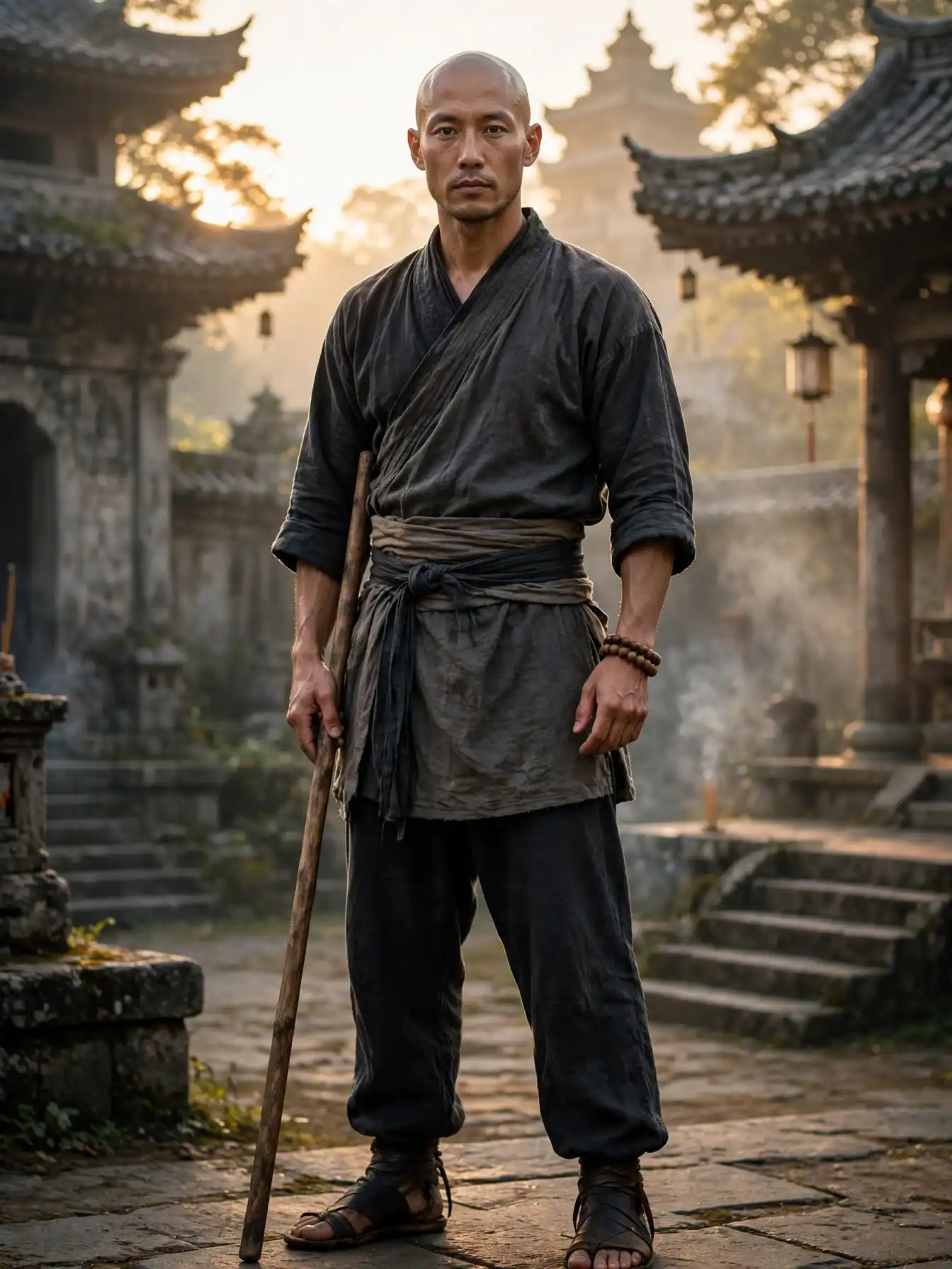 10 Bald Men Costumes That Steal the Show 11 Buddhist Warrior Monk