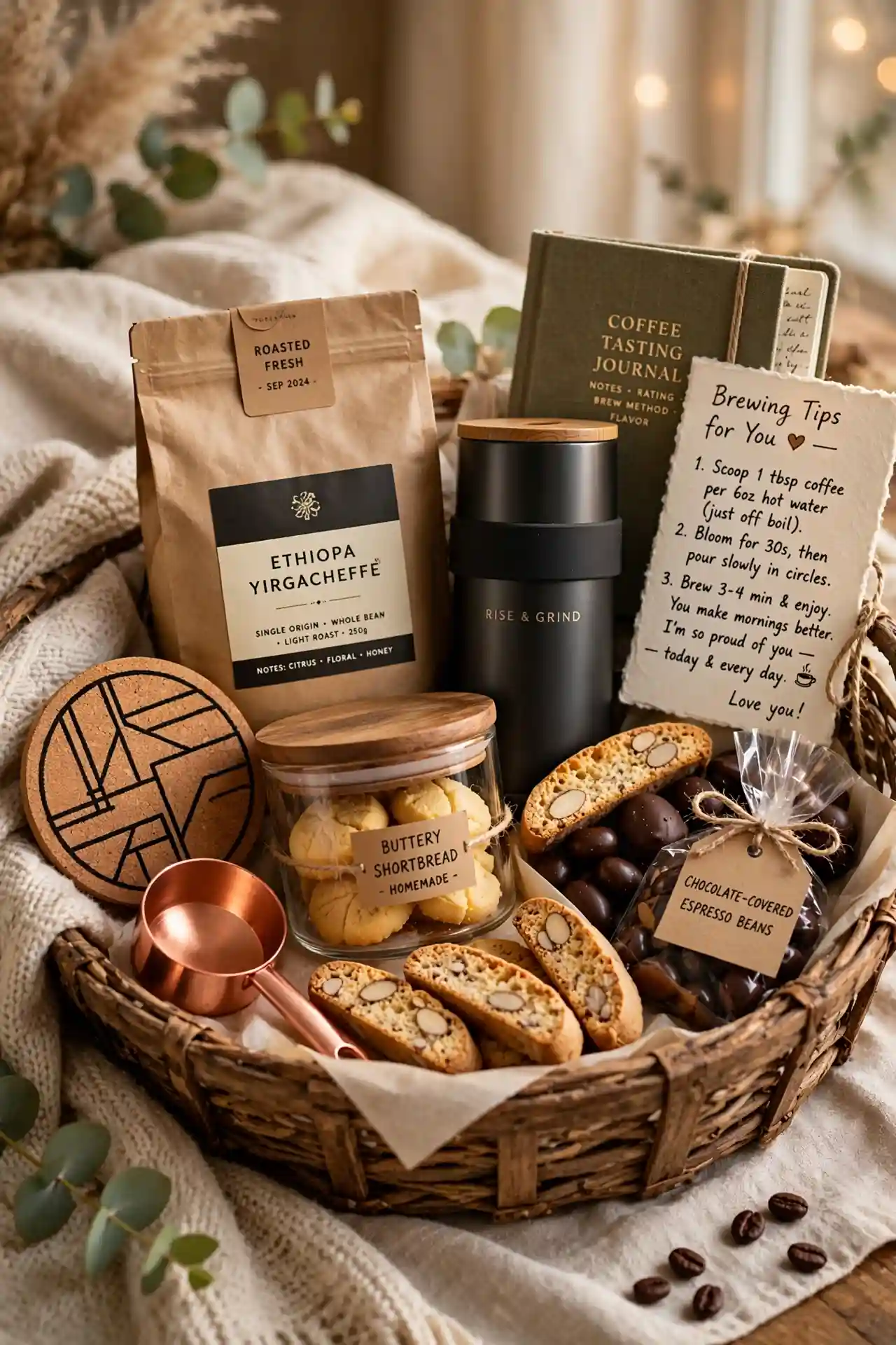 Boyfriend Gift Basket Ideas He’ll Actually Love 4 Coffee Lover Boyfriend Gift Basket