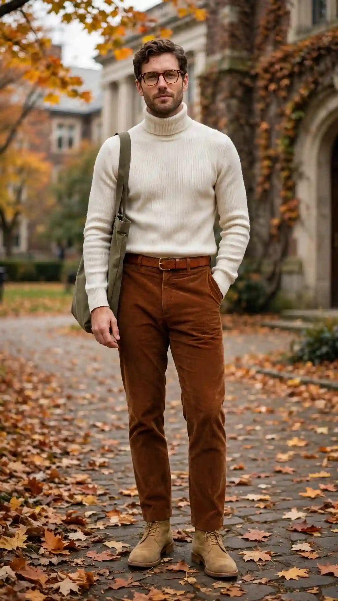 Corduroy and Earth Tones