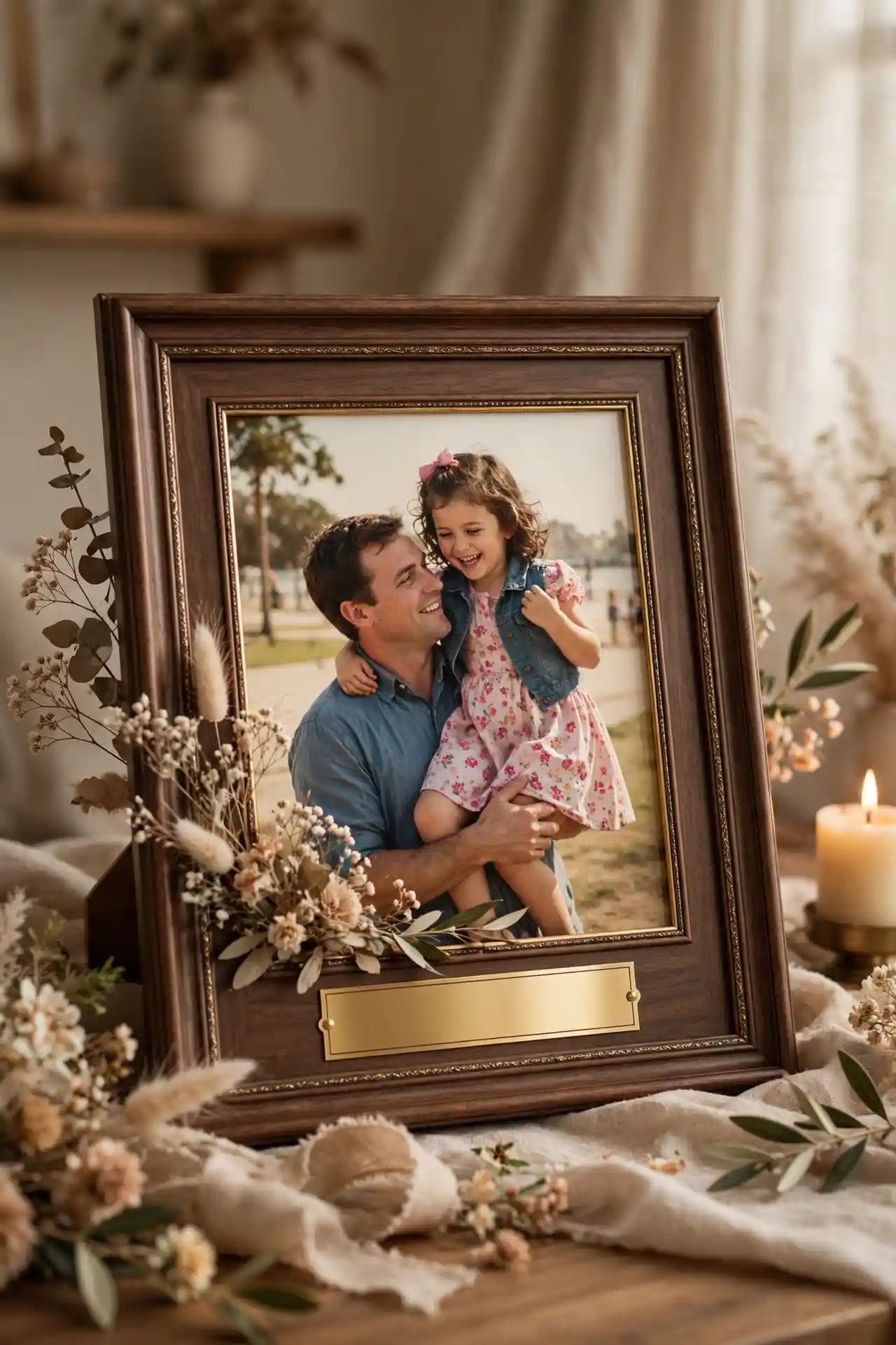 Father of the Bride Gift Ideas He'll Truly Treasure 6 Custom Framed Father-Daughter Photo Display