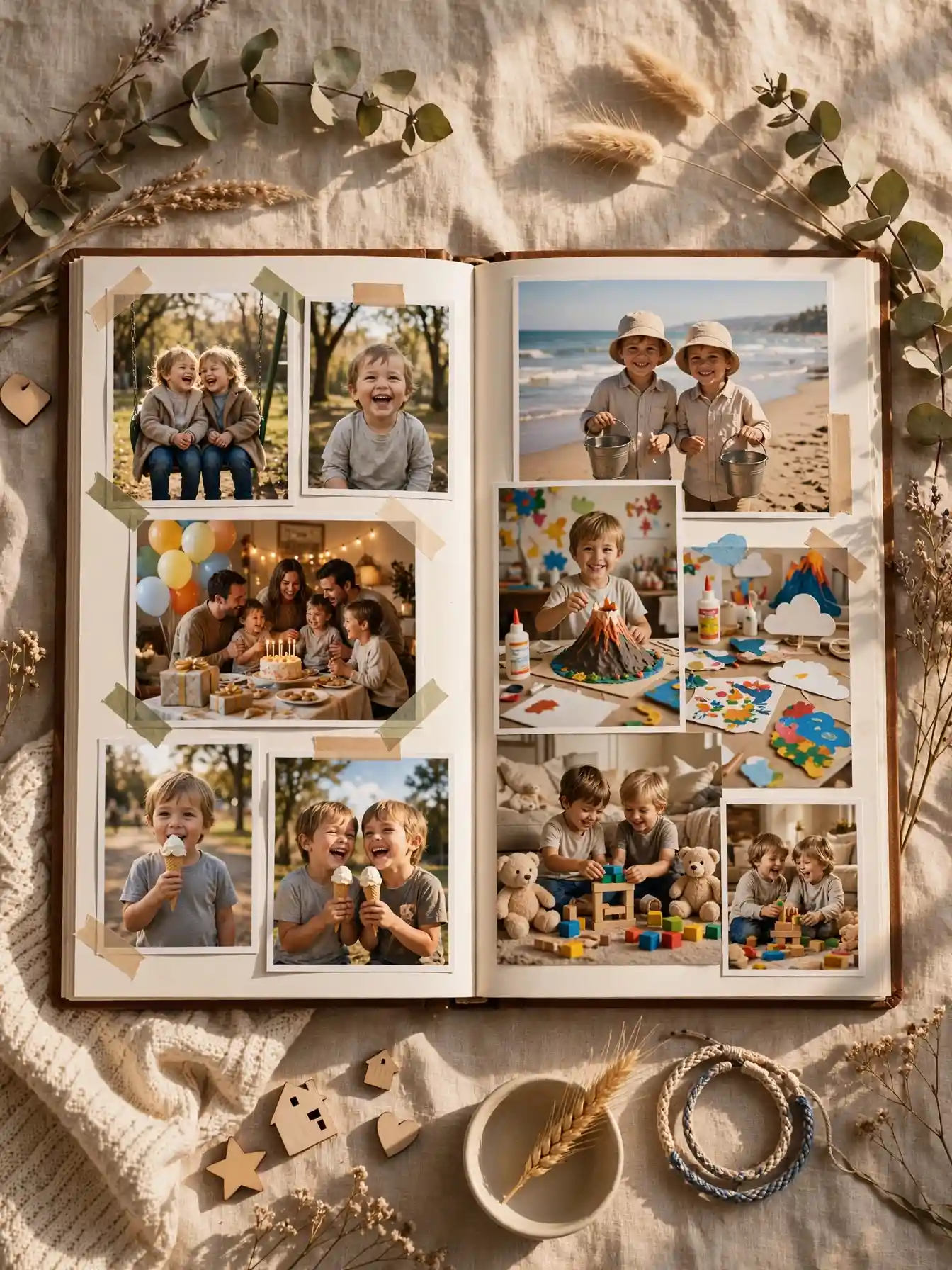 Brother Gift Ideas That He'll Actually Use & Love 7 Customized Photo Book Filled with Shared Memories
