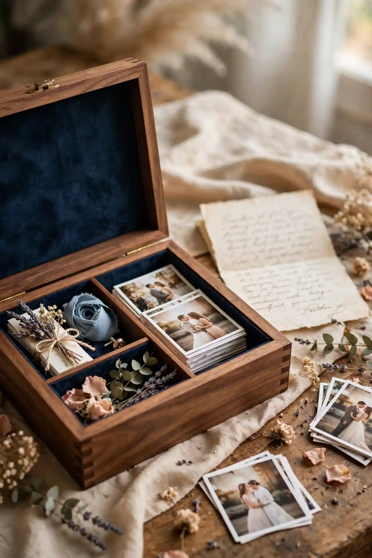 Father of the Bride Gift Ideas He'll Truly Treasure 4 Handwritten Letter Paired with a Keepsake Box