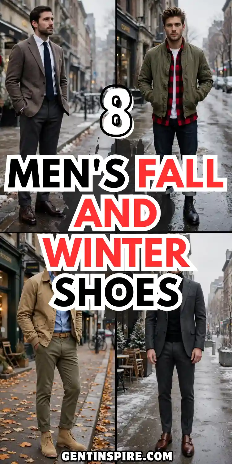 8 Men's Fall and Winter Shoes You'll Wear on Repeat 1 Men's Fall and Winter Shoes