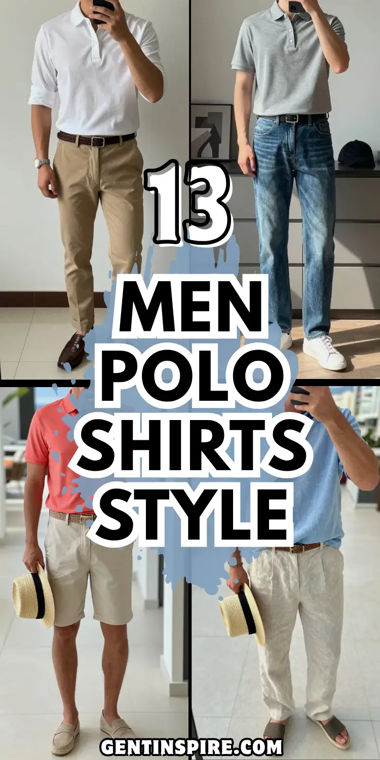 Men Polo Shirts Style for a Clean, Modern Look 2 Men Polo Shirts Style