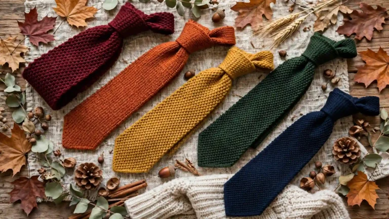 Men's Autumn Tie Ideas
