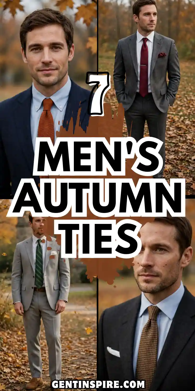 Men's Autumn Ties: 7 Ideas That Actually Elevate Your Outfit 2 Men's Autumn Ties
