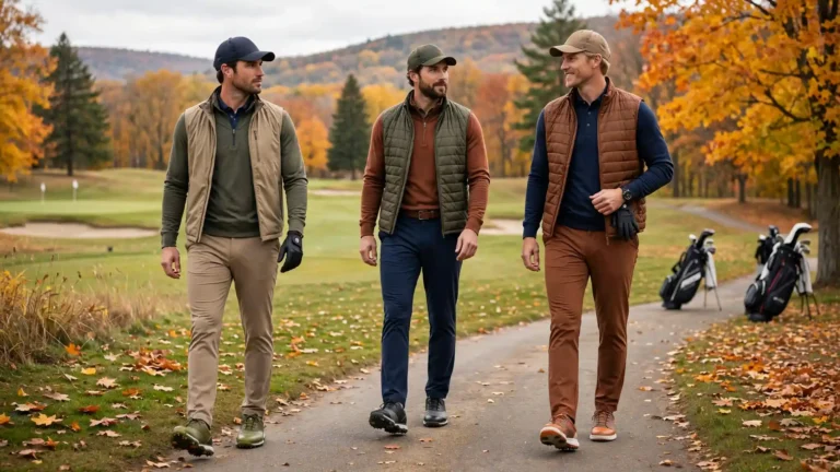 Men's Fall Golf Outfit Ideas