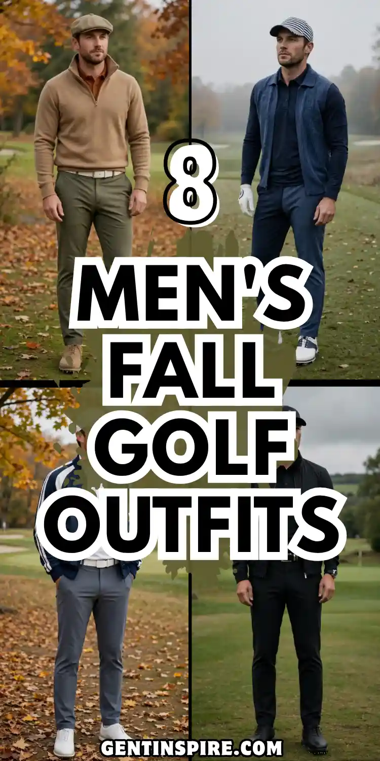 8 Men's Fall Golf Outfits for a Sharp Course Look 2 Men's Fall Golf Outfits
