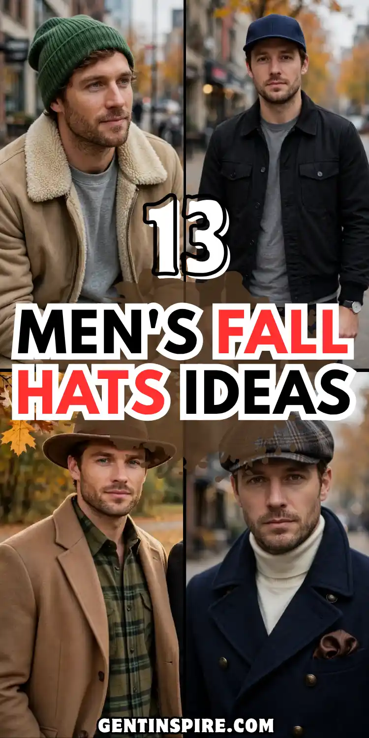 13 Men's Fall Hats That Actually Upgrade Your Entire Outfit 2 Men's Fall Hats