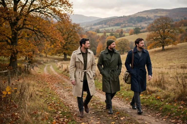 10 Men's Fall Trench Coats for a Timeless Seasonal Look 16 Men's Fall Trench Coats Ideas