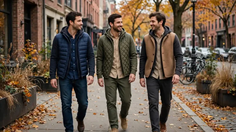 Men's Fall Vests Ideas