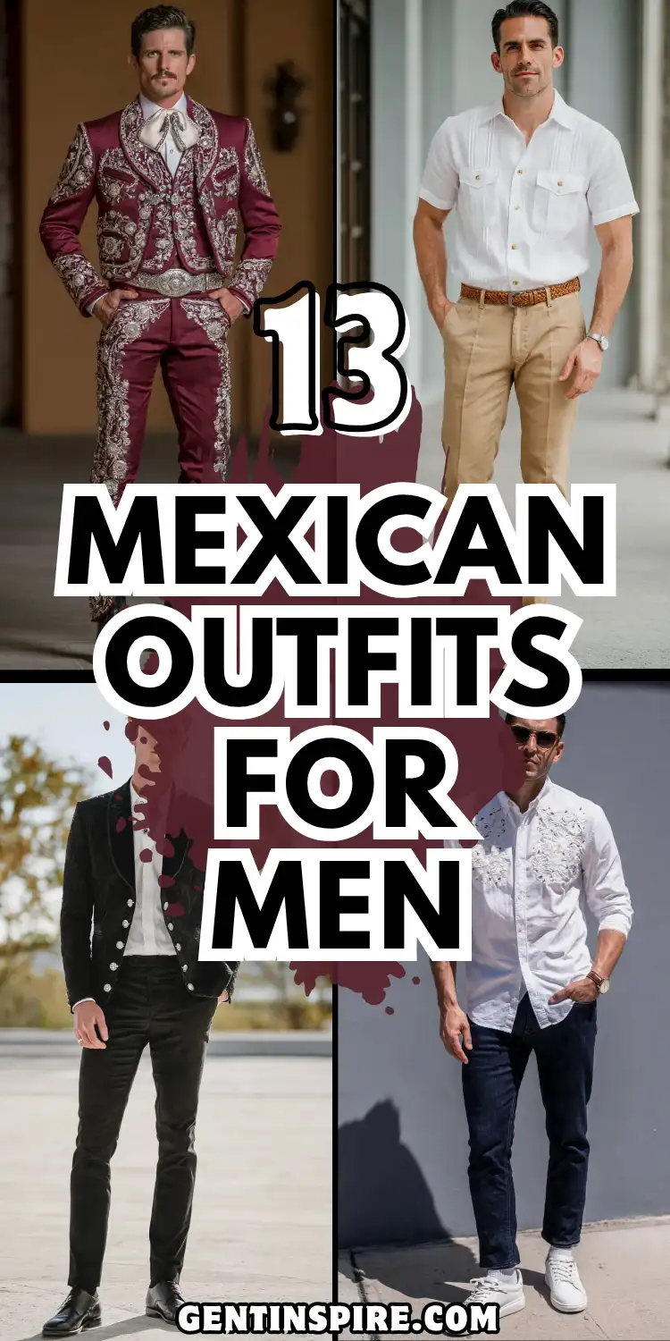 13 Mexican Outfits for Men That Blend Color and Culture 2 Mexican Outfits