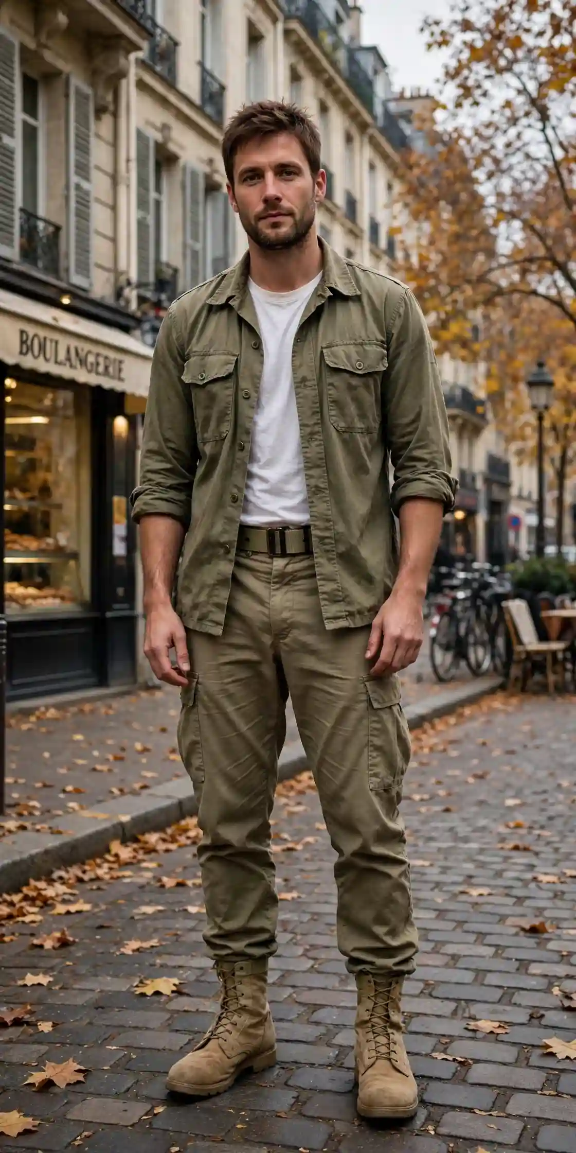 14 Autumn Shirts for Men That Elevate Every Outfit 13 Military-Inspired Shirt