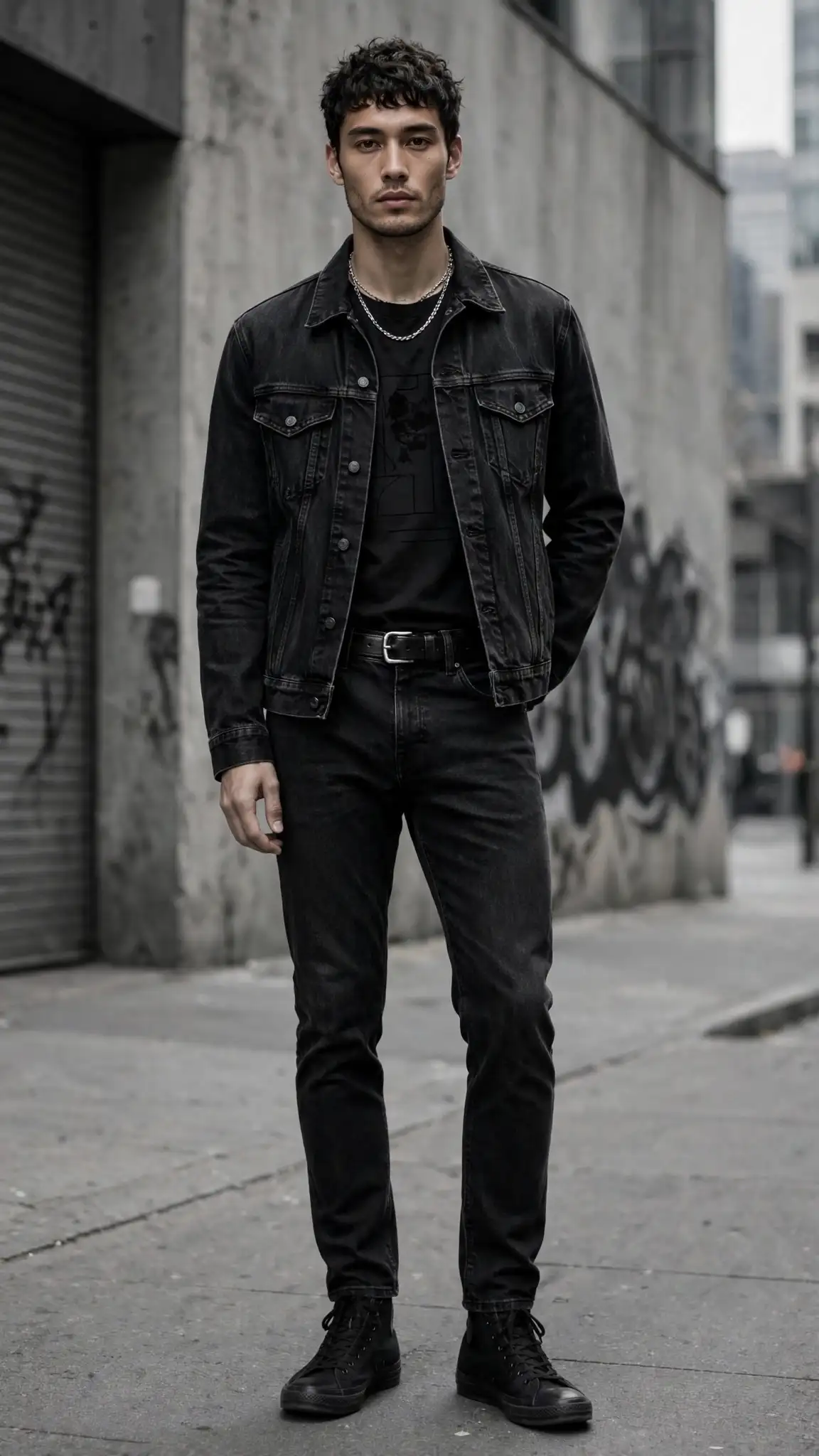 Summer Goth Outfits: 14 Ideas That Feel Cool & Edgy 9 Monochrome Black Denim
