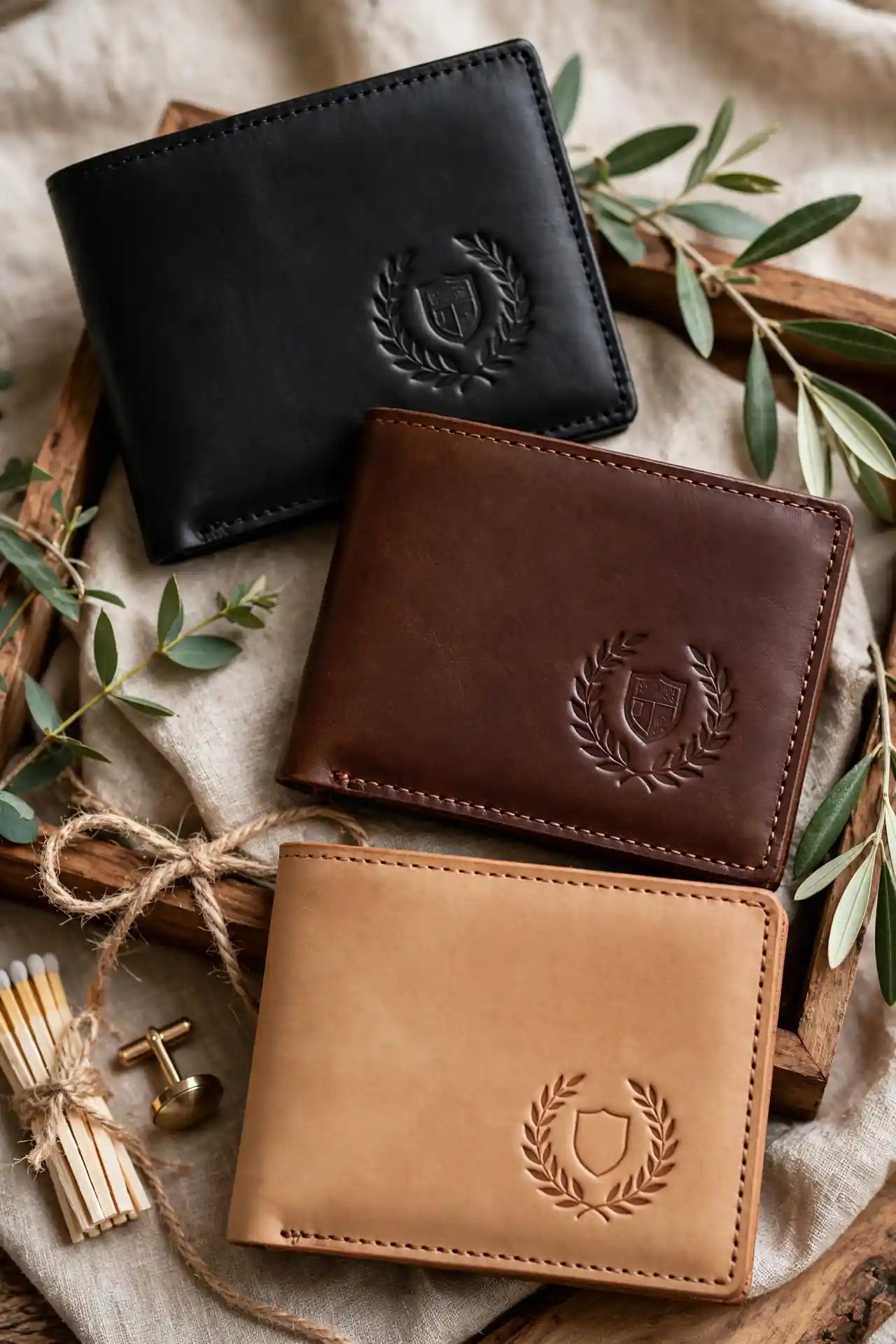 Groomsmen Gifts: 9 Ideas That They'll Actually Use 3 Personalized Leather Wallets That Become Everyday Essentials