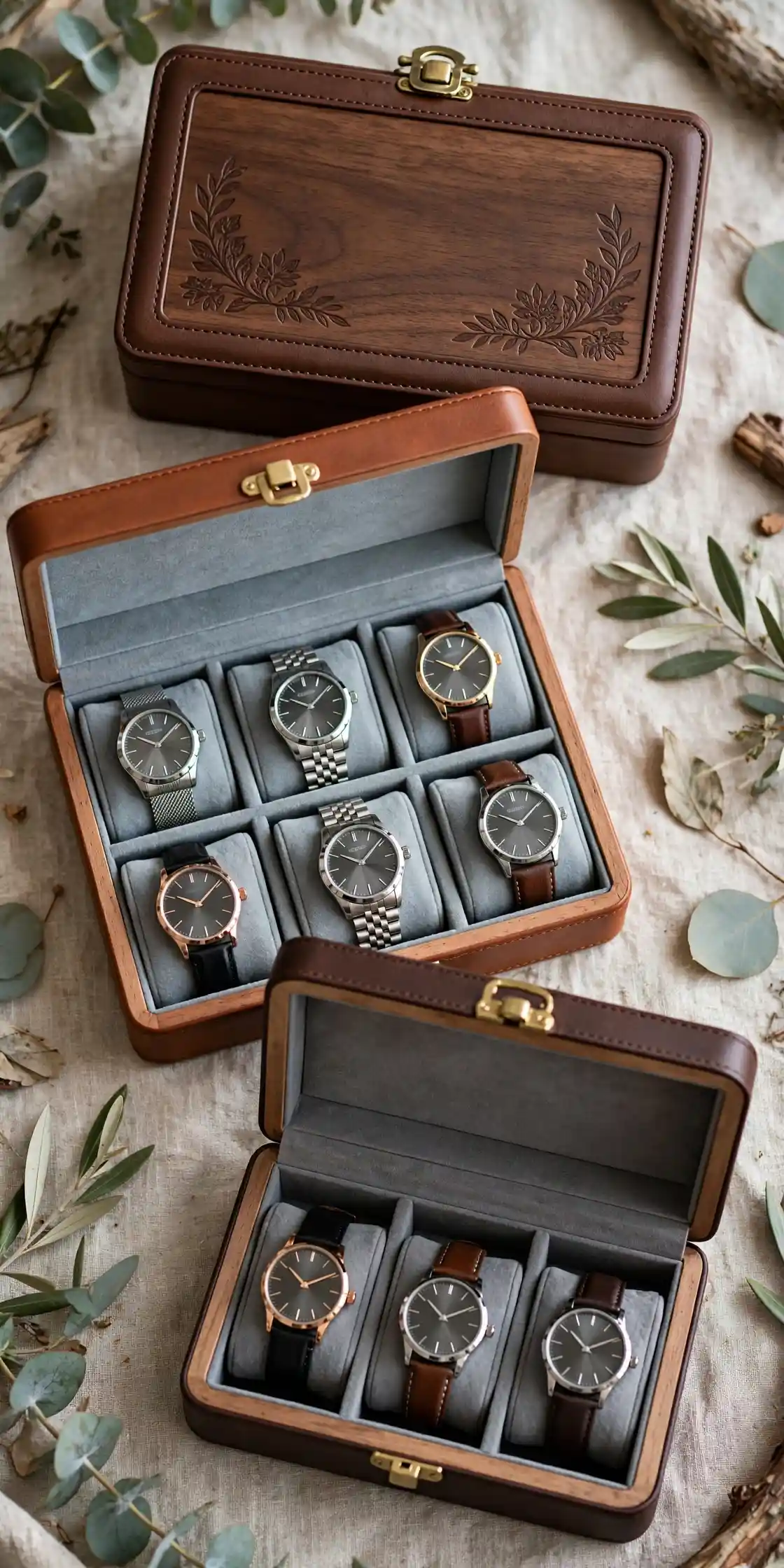 Groomsmen Gifts: 9 Ideas That They'll Actually Use 6 Personalized Watch Storage Cases for Stylish Organization