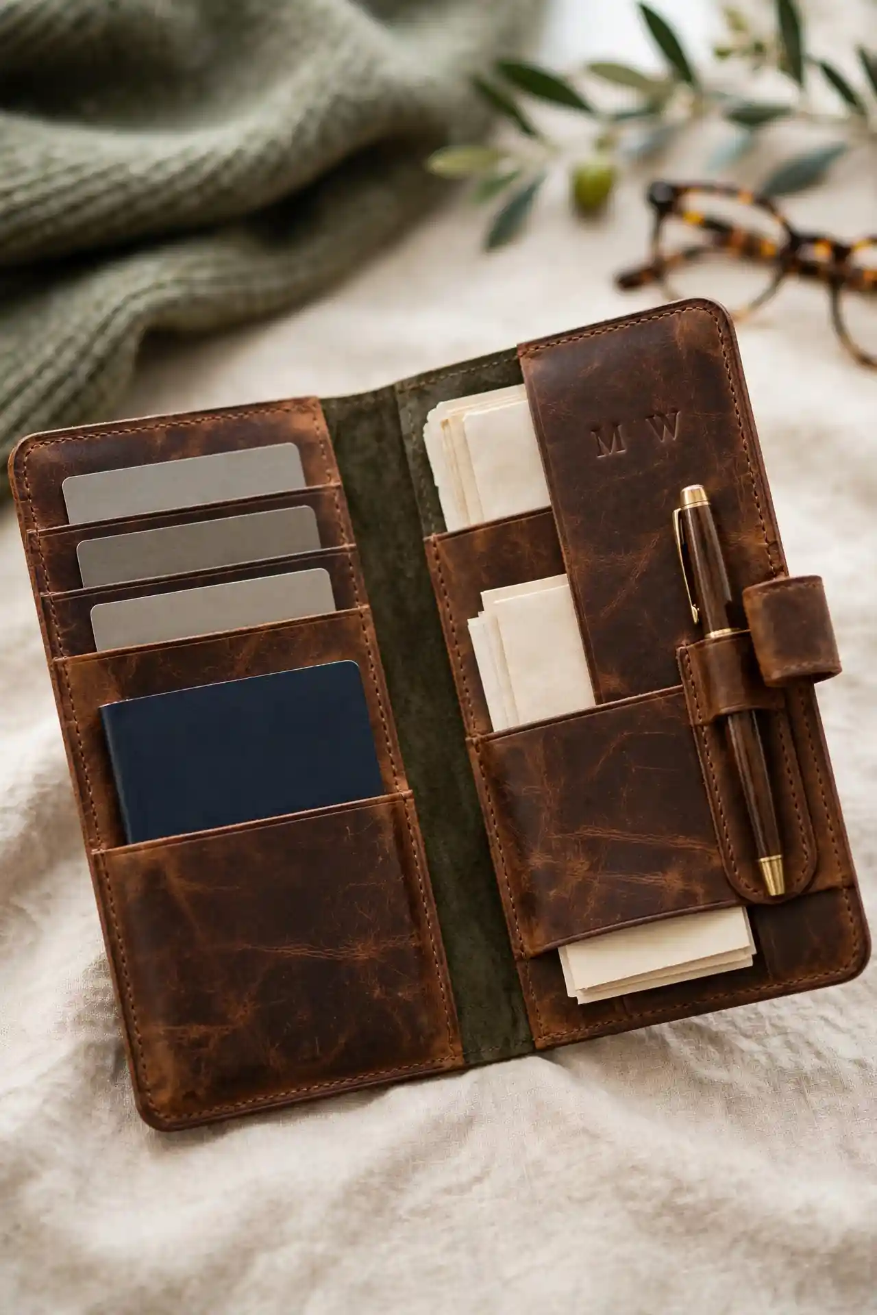 8 Father in Law Gift Ideas He'll Actually Appreciate 4 Premium Leather Travel Organizer