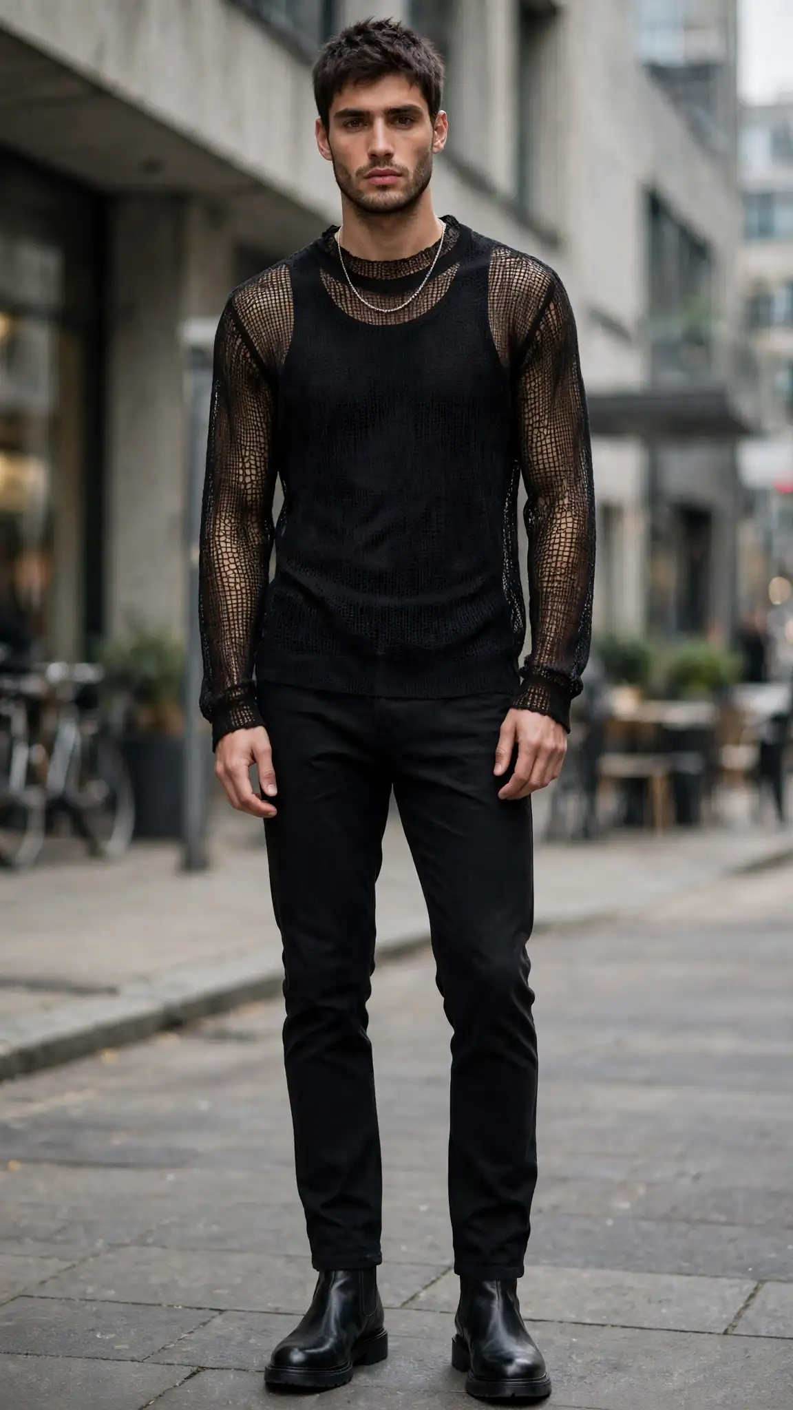 Sheer Mesh Layer and Basics
