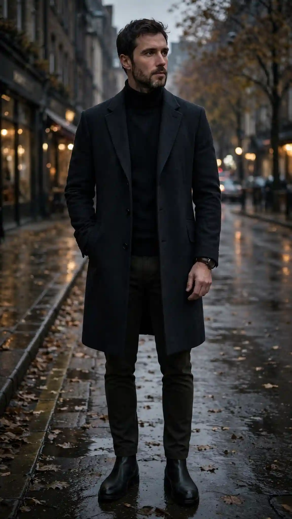 The All Dark Autumn Outfit