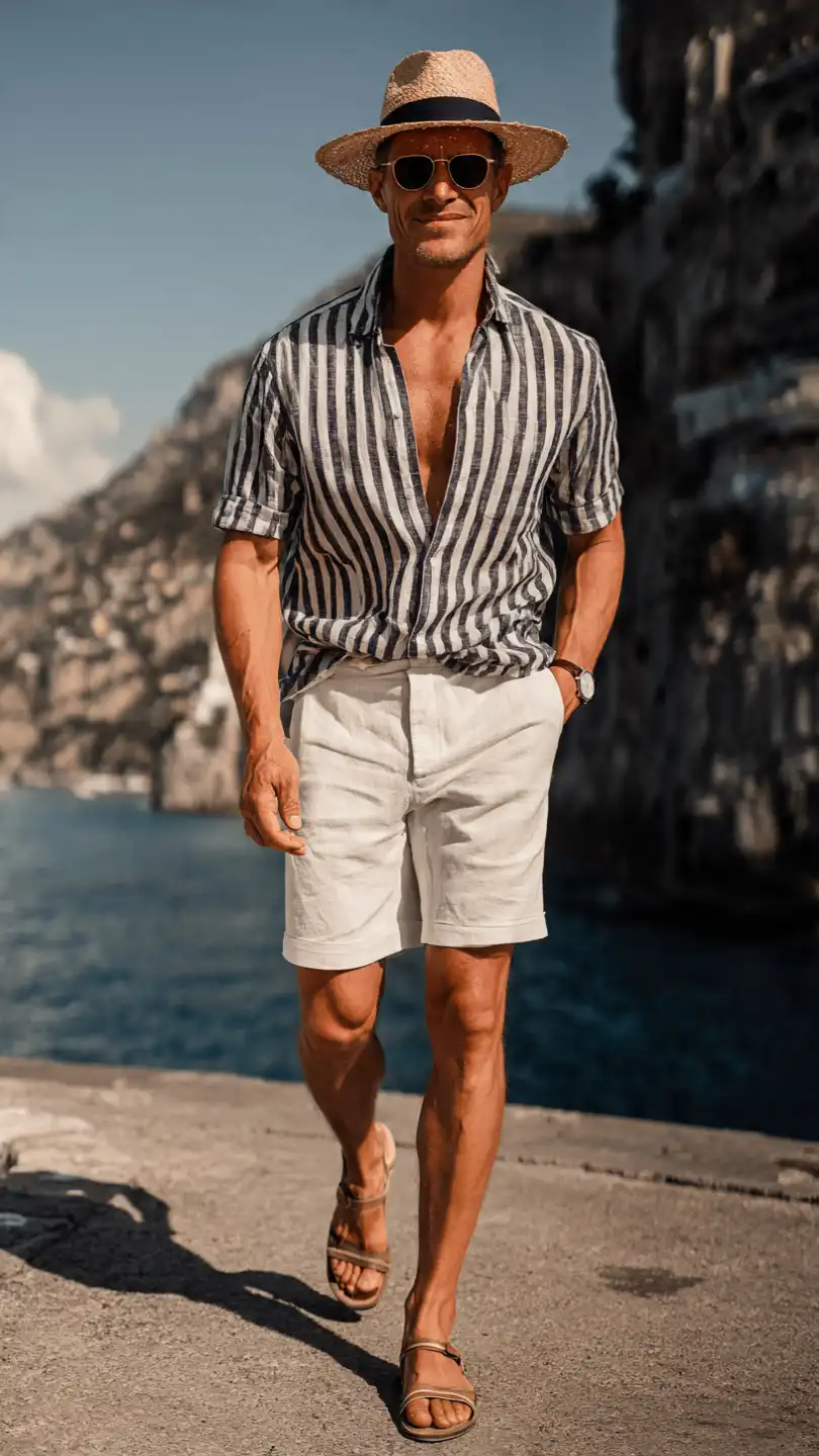 Italy Outfits for Men: 8 Stylish Vacation Looks 4 The Amalfi Coast Edit — Relaxed With a Point of View