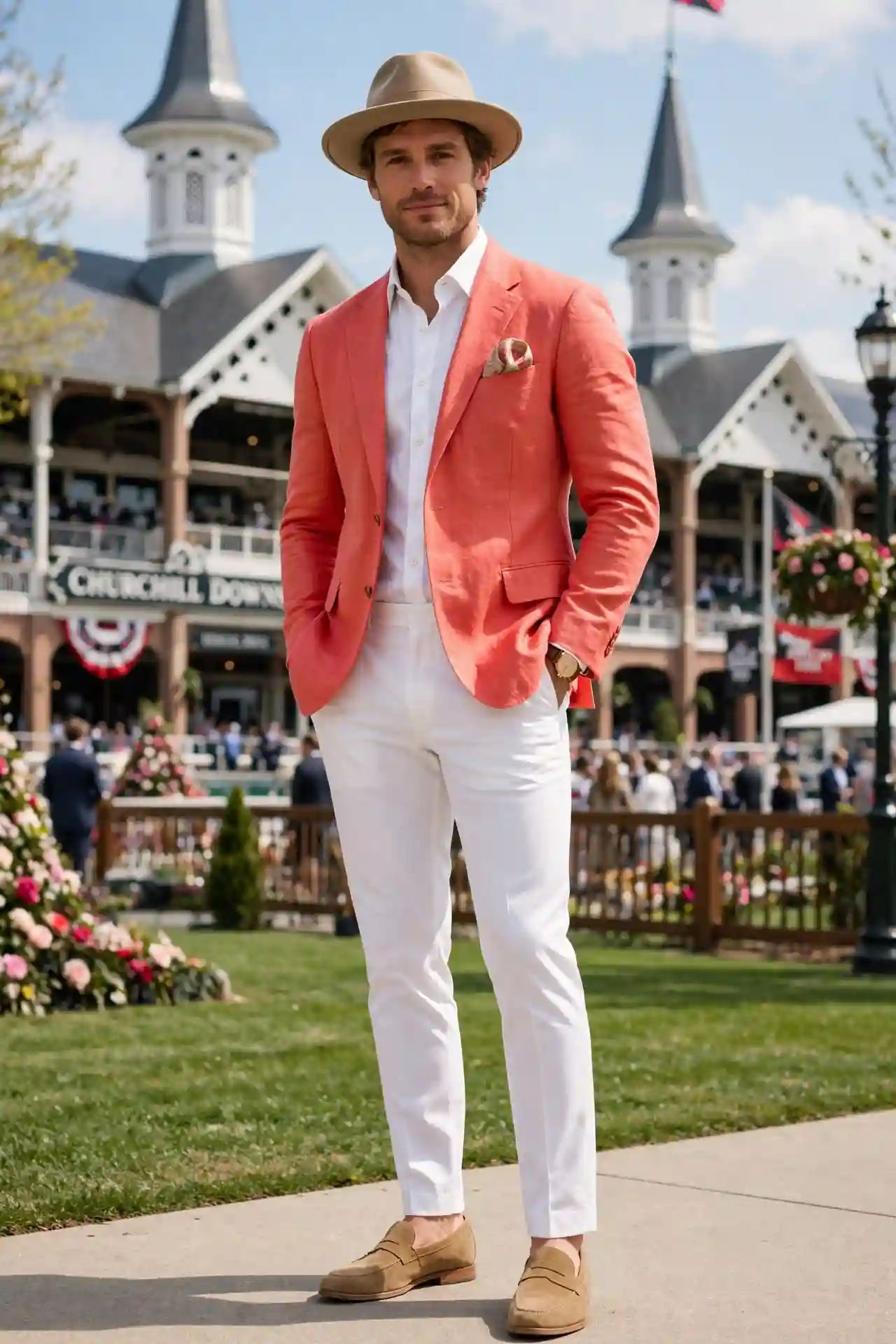 15 Kentucky Derby Outfits for Men That Stand Out 4 The Bold Blazer Build — Color Without the Costume