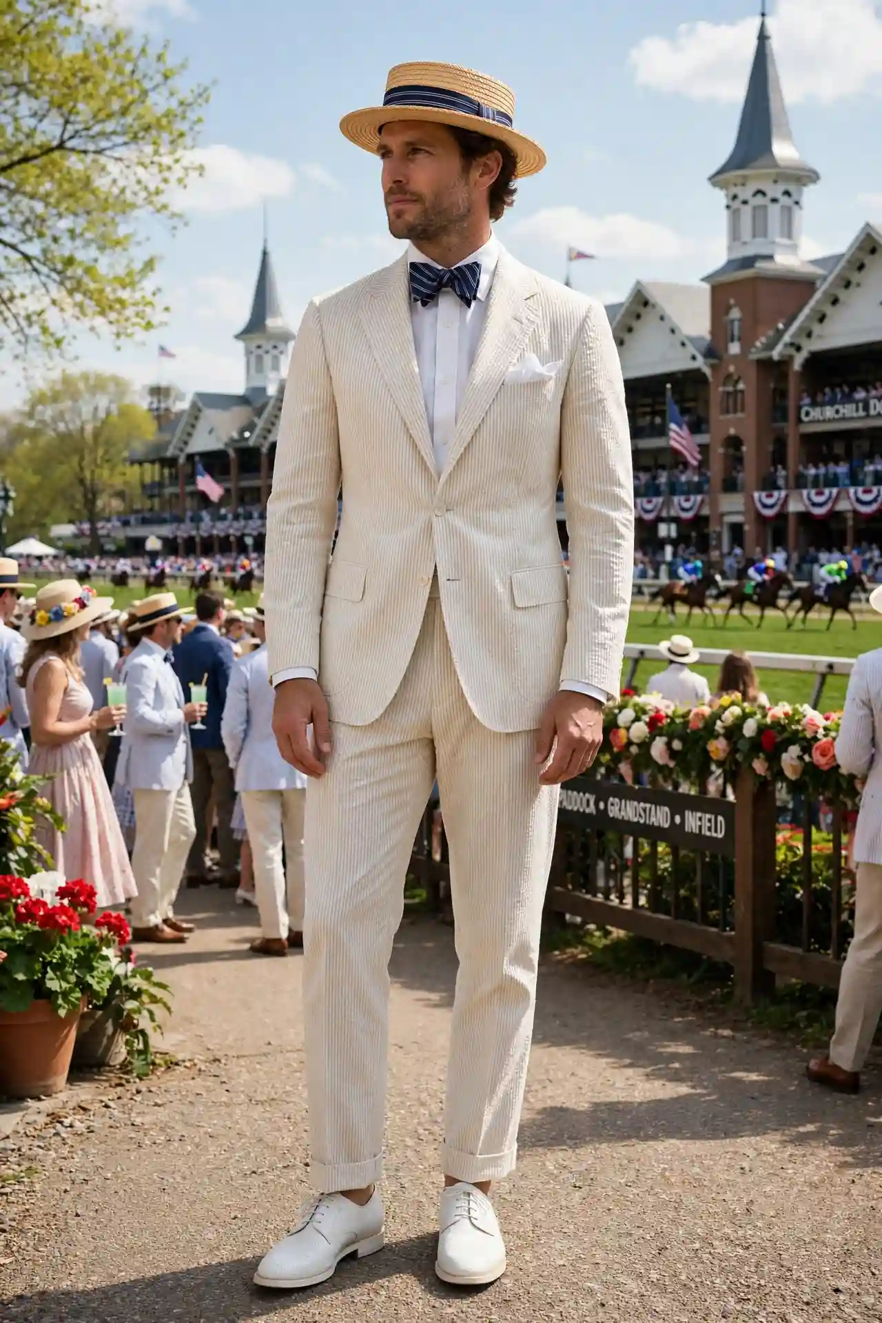 15 Kentucky Derby Outfits for Men That Stand Out 13 The Bow Tie Build — Formal Without the Stuffiness